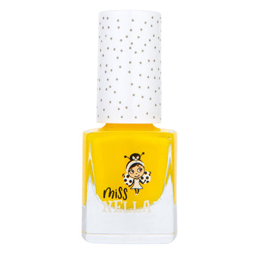 Miss Nella Sun Kissed Kindernagellack gelb mit Glitzer MN13