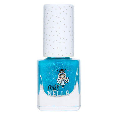 Miss Nella Under The Sea Kindernagellack hellblau mit Glitzer MN15