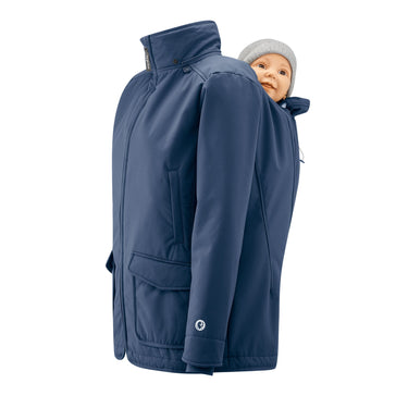 Mamalila Allwetter-Tragejacke Cosy Allrounder navy
