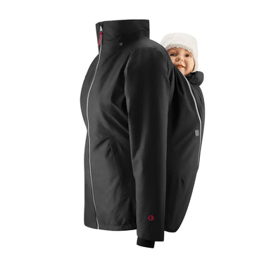 Mamalila Winter-Tragejacke Winterfriend schwarz beere