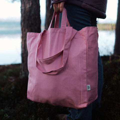 OMOM Stofftasche Original Bio-Canvas rosa