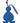 Efie Schmusetuch Schmusetuch Hase blau