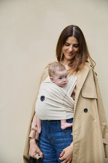 koala babycare® Tragetuch Cuddle Band beige