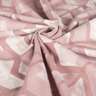 Hoppediz Jacquard Tragetuch in kbA-Qualität Amsterdam rose 4,6m lang, 0,70m breit