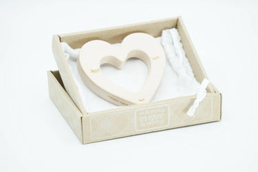 Wooden Story Beißring Herz „Teethers Heart“ Holz natur