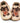 Liliputi® Krabbelschuhe Soft Baby Shoes Beige Doggies