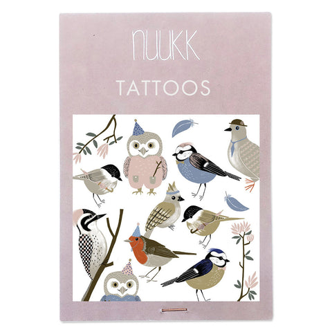 nuukk Kinder Tattoos Vögel