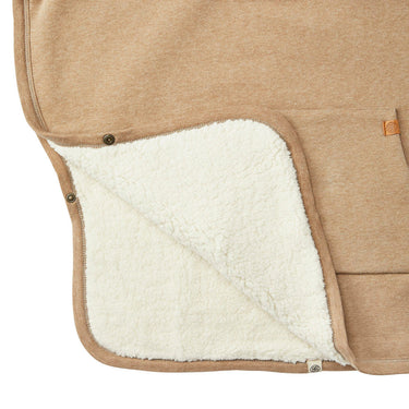 Cloby Teddy Poncho braun