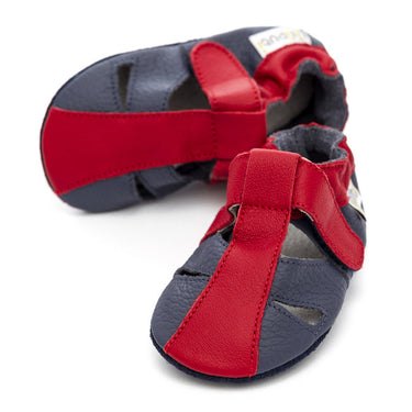 Liliputi® Krabbelschuhe Soft Baby Shoes Sandals Flame