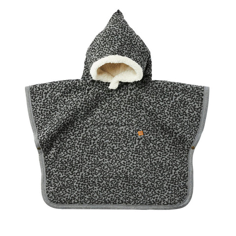 Cloby Teddy Poncho leopard