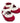 Liliputi® Krabbelschuhe Soft Baby Shoes Sandals Red Rose