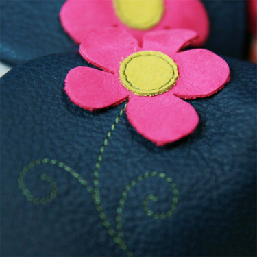 Liliputi® Krabbelschuhe Soft Baby Shoes Spring Flower