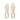 Cloby Kinderwagen Haken Hooks Leder beige