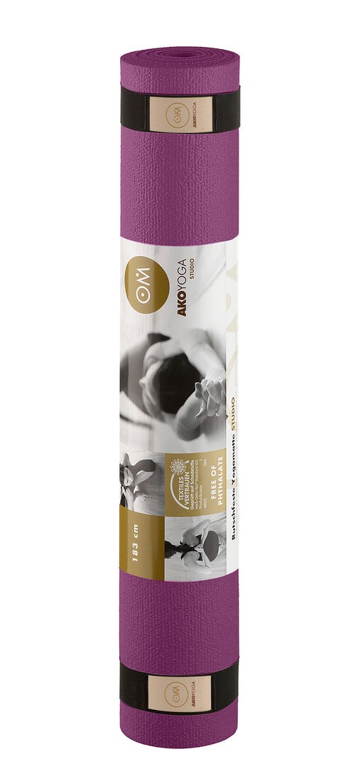 AKO®️ Yoga Studio Matte Standard extrabreit pflaumenlila 80cm