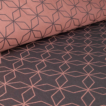Hoppediz Jacquard Tragetuch Malmö rose 4,6m lang, 0,70m breit