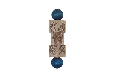 Wooden Story Holzspiel „Twist the Blocks Secret Garden“ Holz bunt, regenbogenfarben