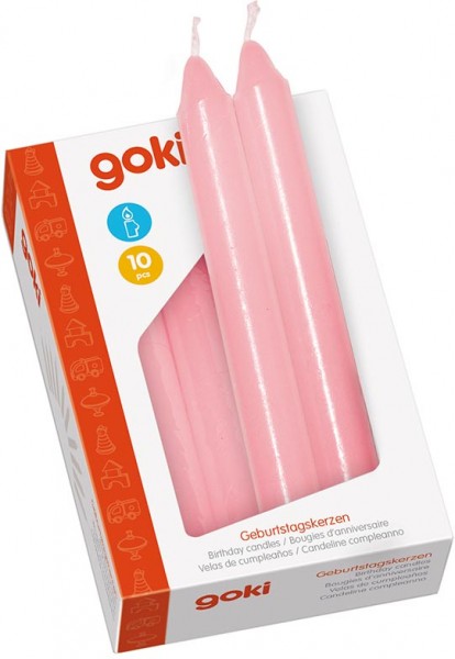 goki Geburtstagskerzen-Set (für GK 106, GK 108, 55985, 60975) rosa