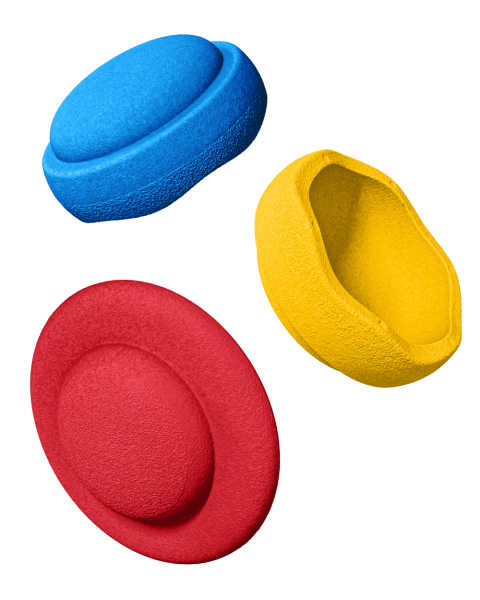 Stapelstein COLORS Balance Board Set primary