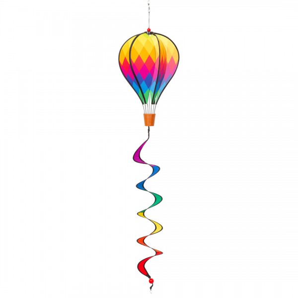 Invento Hot Air Balloon Twist Patchwork Mini Windspiel